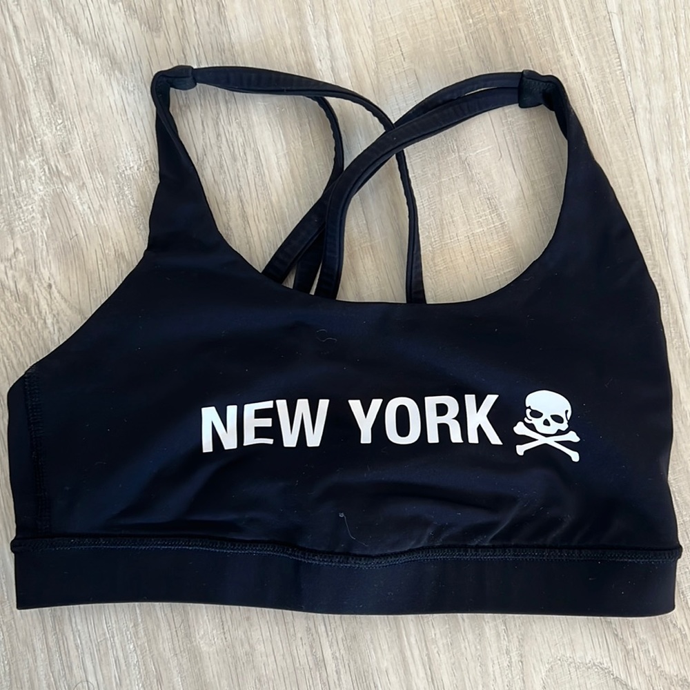 Soulcycle x Lululemon Sports Bra